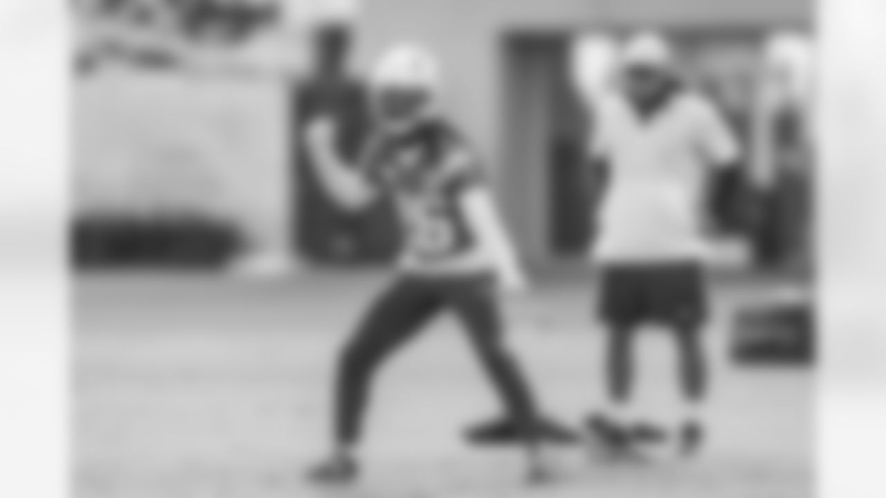 The Los Angeles Chargers practice on Thursday, January 1, 2026 at The Bolt in El Segundo, CA.