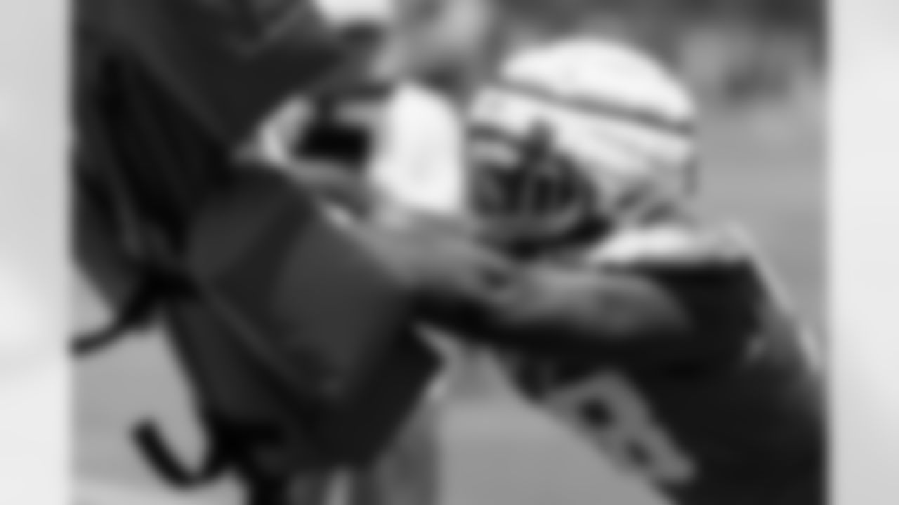 The Los Angeles Chargers hold Rookie Mini-Camp on Saturday, May 11, 2024 at Hoag Performance Center in Costa Mesa, CA.