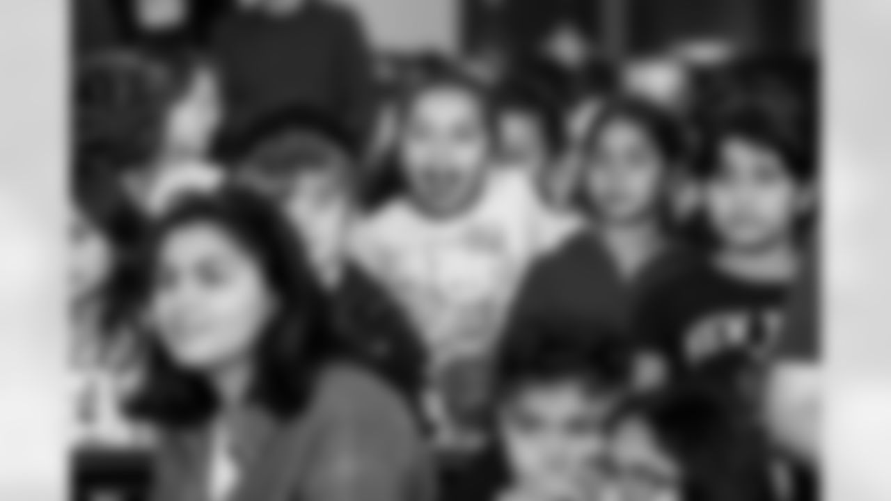 The Los Angeles Chargers host their annual Bikes for Kids event on Monday, December 15, 2025 at Washington Washington Elementary School in Pasadena, CA.