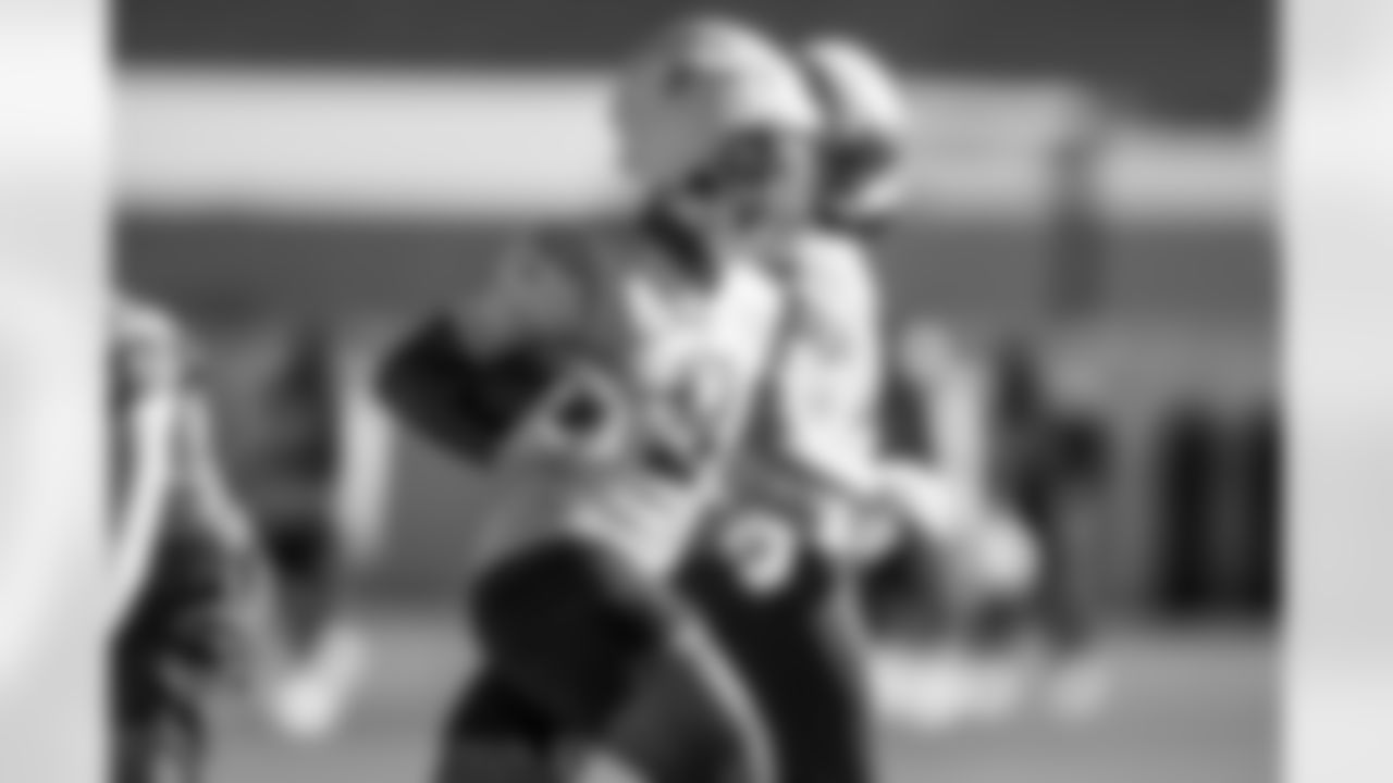 The Los Angeles Chargers practice at Training Camp on Thursday, December 11, 2025 at The Bolt in El Segundo, CA.