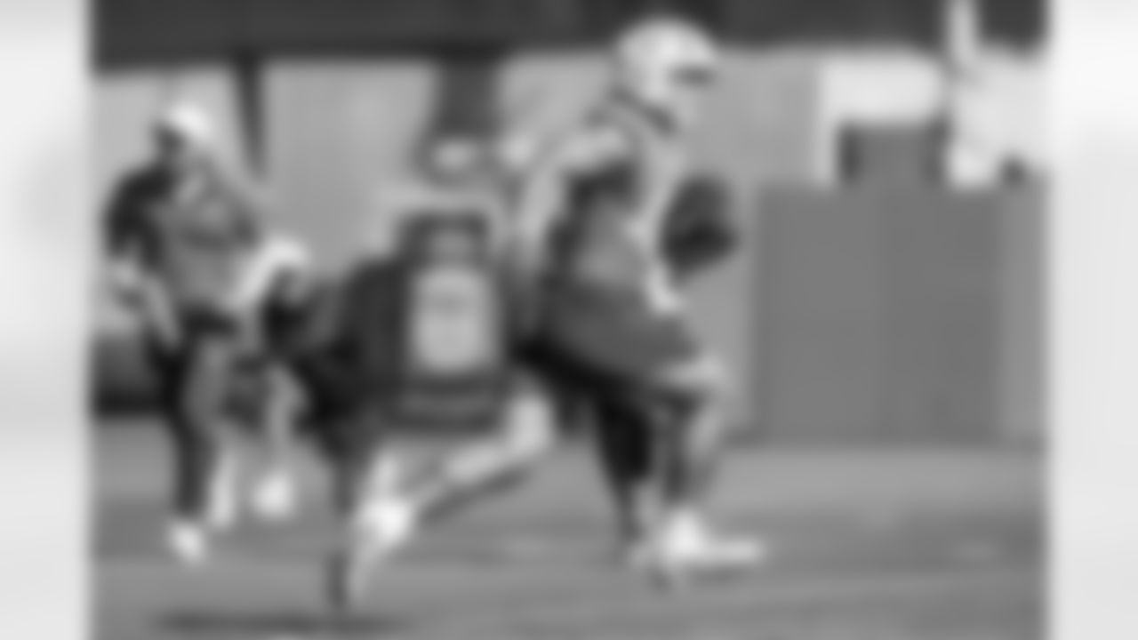 The Los Angeles Chargers practice on Friday, November 7, 2025 at The Bolt in El Segundo, CA.