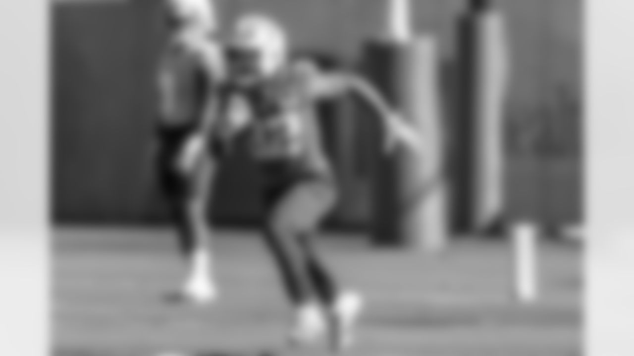 The Los Angeles Chargers practice on Thursday, December 4, 2025 at The Bolt in El Segundo, CA.