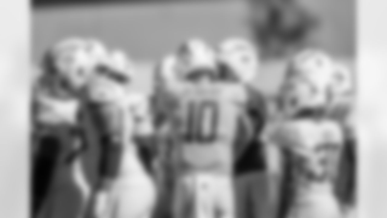 The Los Angeles Chargers practice on Tuesday, October 28, 2025 at The Bolt in El Segundo, CA.