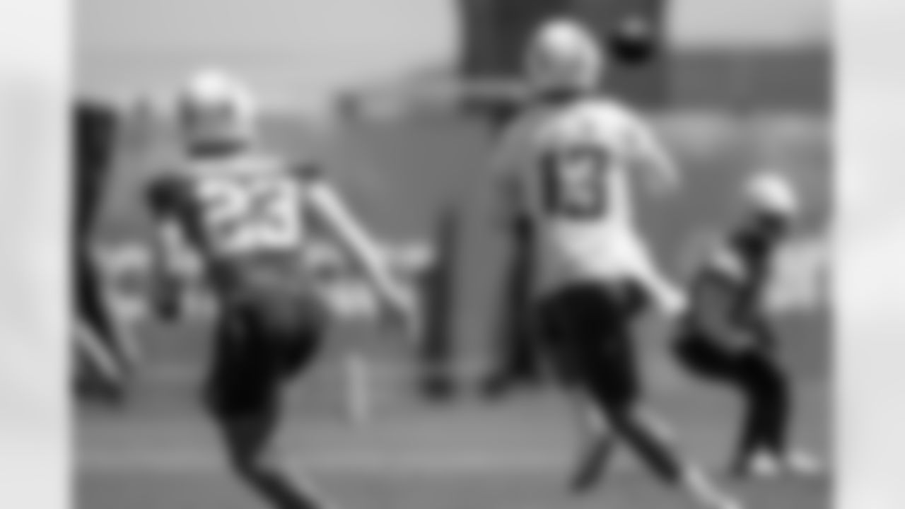 The Los Angeles Chargers practice at Training Camp on Thursday, August 21, 2025 at The Bolt in El Segundo, CA.