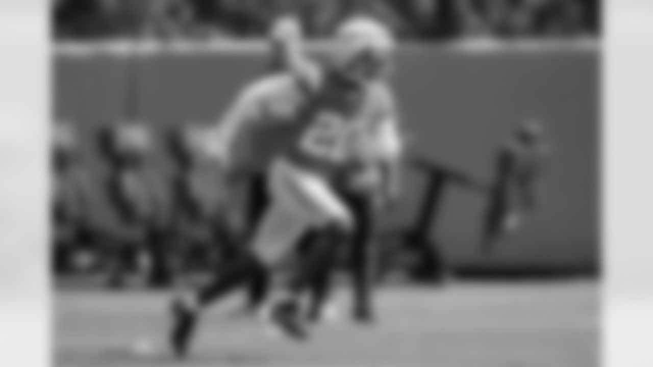 The Los Angeles Chargers hold Rookie Mini-Camp on Friday, May 10, 2024 at Hoag Performance Center in Costa Mesa, CA.