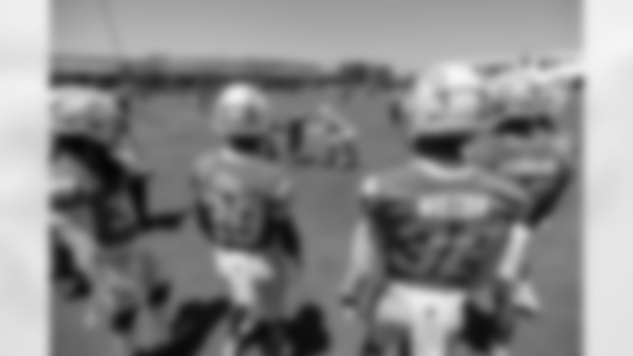 The Los Angeles Chargers hold OTA's on Wednesday, May 29, 2024 at Hoag Performance Center in Costa Mesa, CA.