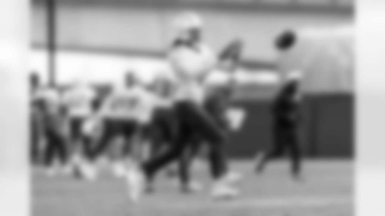 The Los Angeles Chargers practice on Thursday, November 13, 2025 at The Bolt in El Segundo, CA.