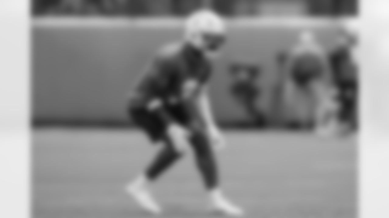 The Los Angeles Chargers hold OTA's on Monday, May 20, 2024 at Hoag Performance Center in Costa Mesa, CA.