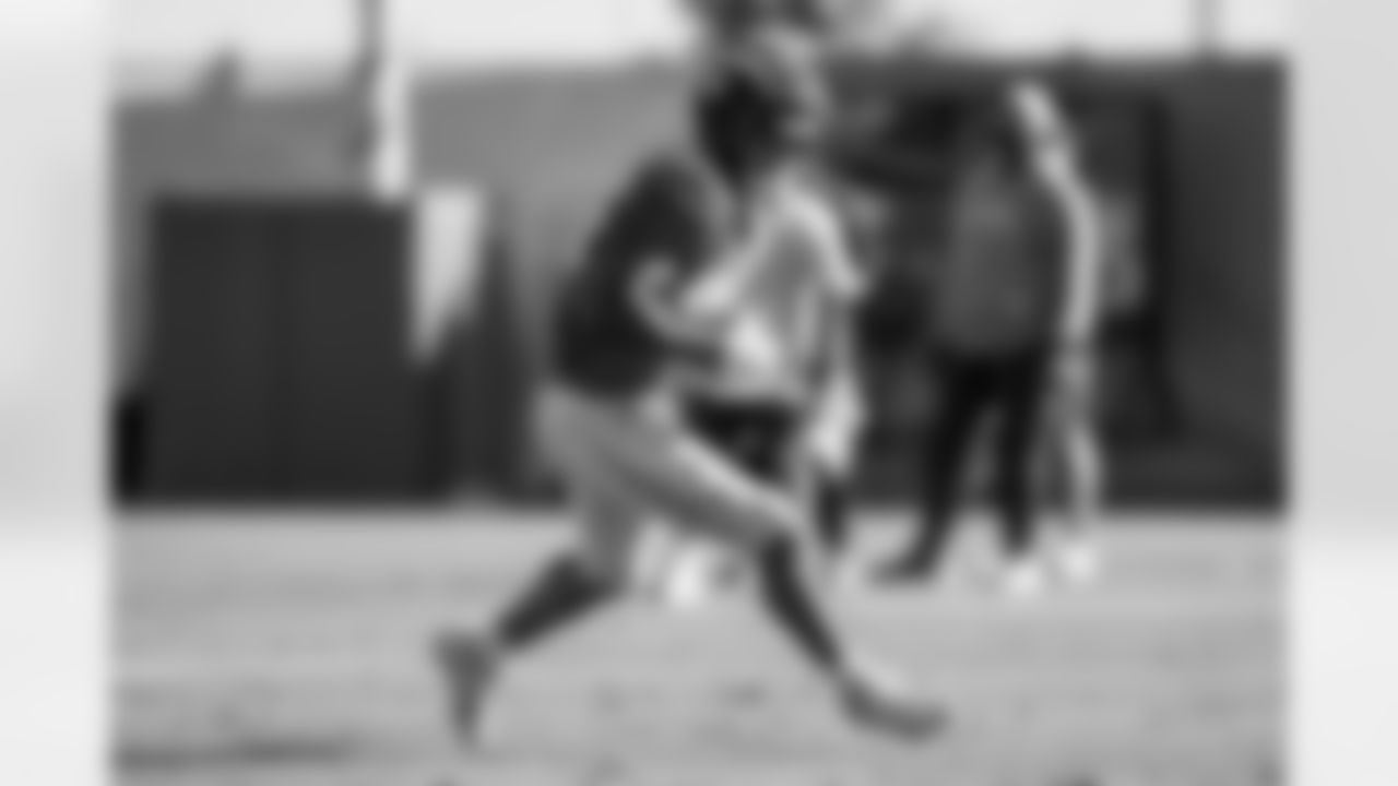 The Los Angeles Chargers practice on Tuesday, November 25, 2025 at The Bolt in El Segundo, CA.