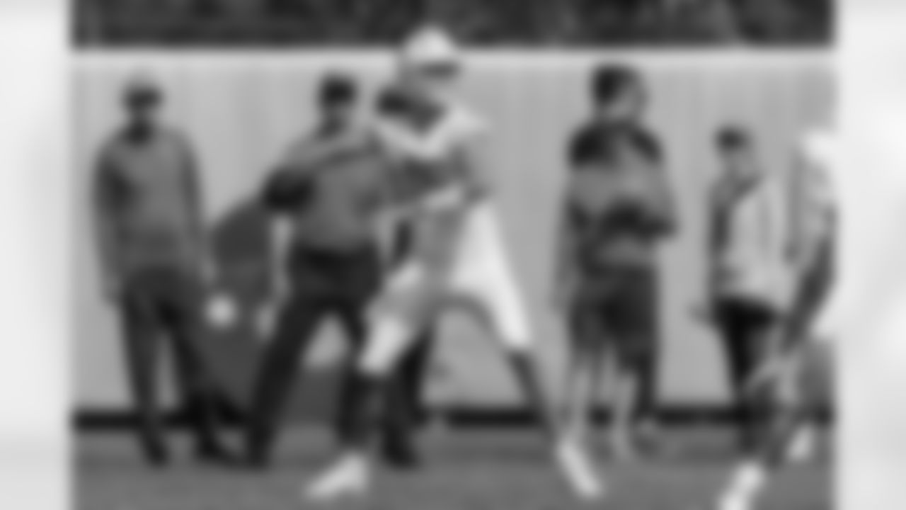 The Los Angeles Chargers hold Rookie Mini-Camp on Friday, May 10, 2024 at Hoag Performance Center in Costa Mesa, CA.