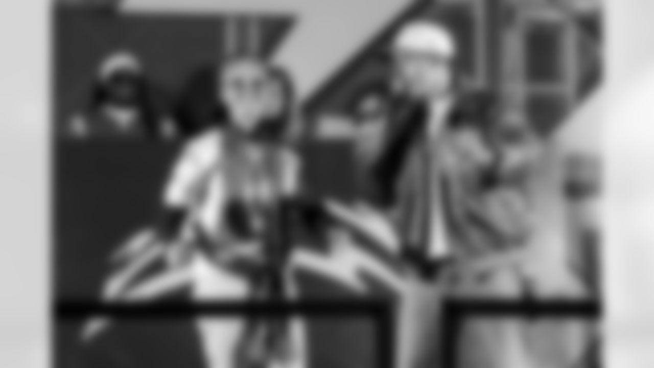 Fans gather at The Bolt for the Fan Rally + Drone Show on Friday January 9th, 2025