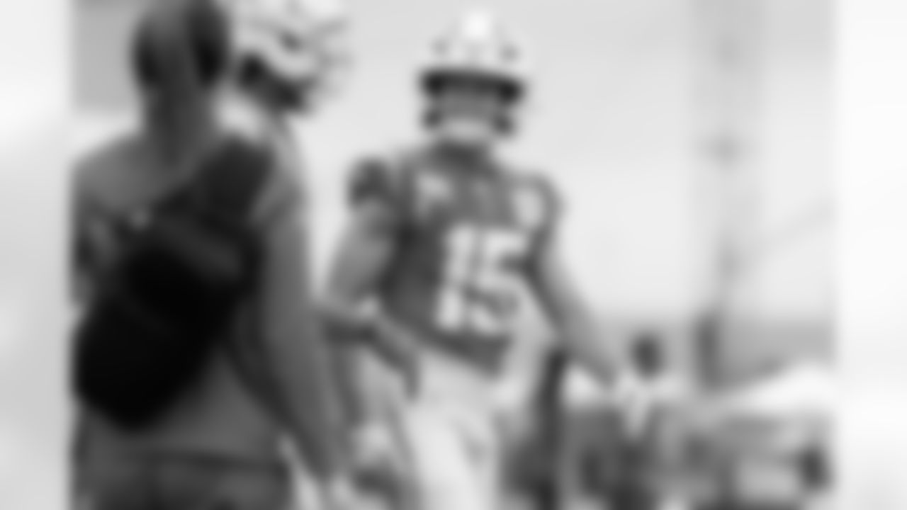 The Los Angeles Chargers practice at Training Camp on Monday, July 21, 2025 at The Bolt in El Segundo, CA.