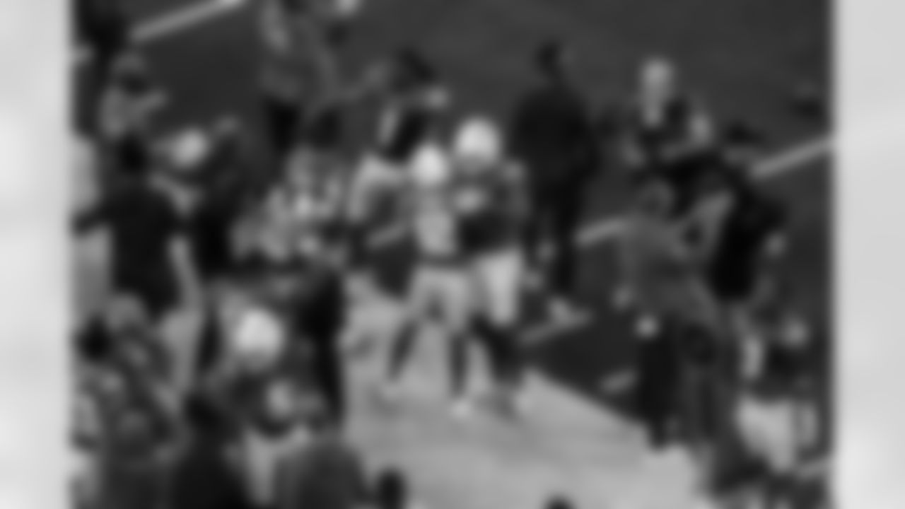 WR Keenan Allen (13) and WR Derius Davis (12)