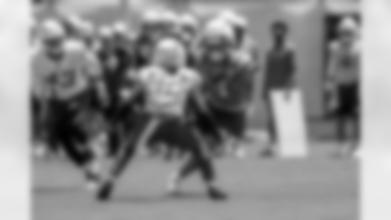 The Los Angeles Chargers practice at Training Camp on Sunday, August 3, 2025 at The Bolt in El Segundo, CA.