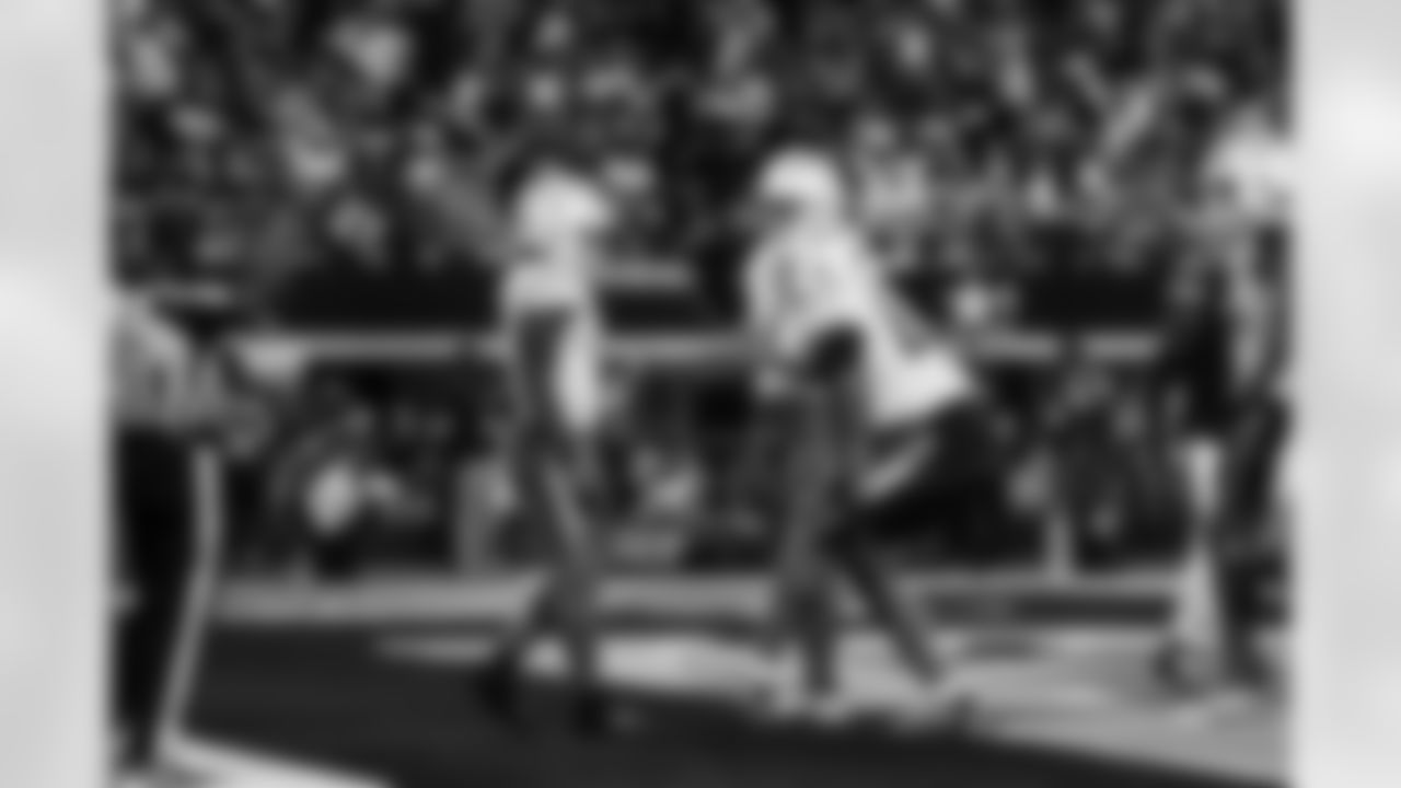 RB Omarion Hampton (8), WR Quentin Johnston (1) and T Bobby Hart (66)