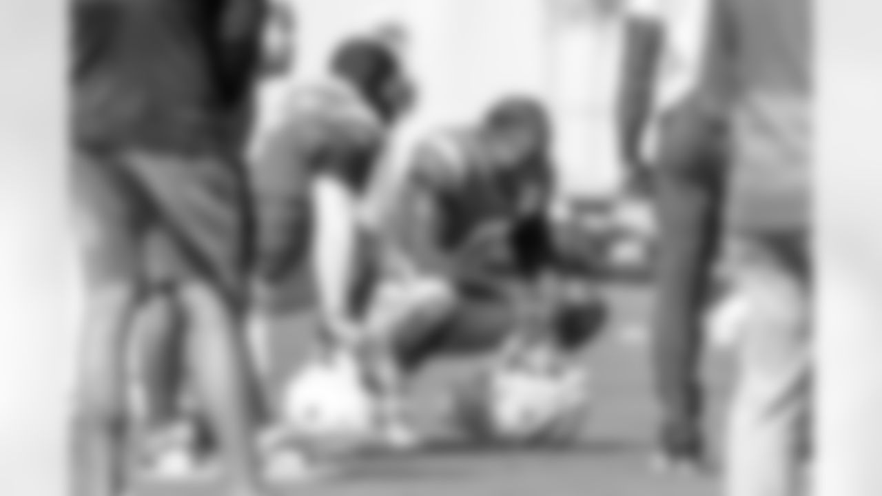 The Los Angeles Chargers practice on Wednesday, October 9, 2024 at The Bolt in El Segundo, CA.