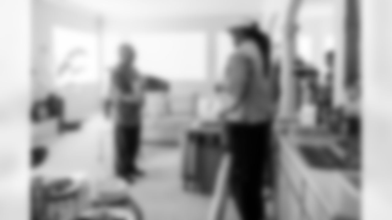 The Los Angeles Chargers surprise their 2025 Fan of the Year on Tuesday, October 28, 2025 in San Diego, CA.