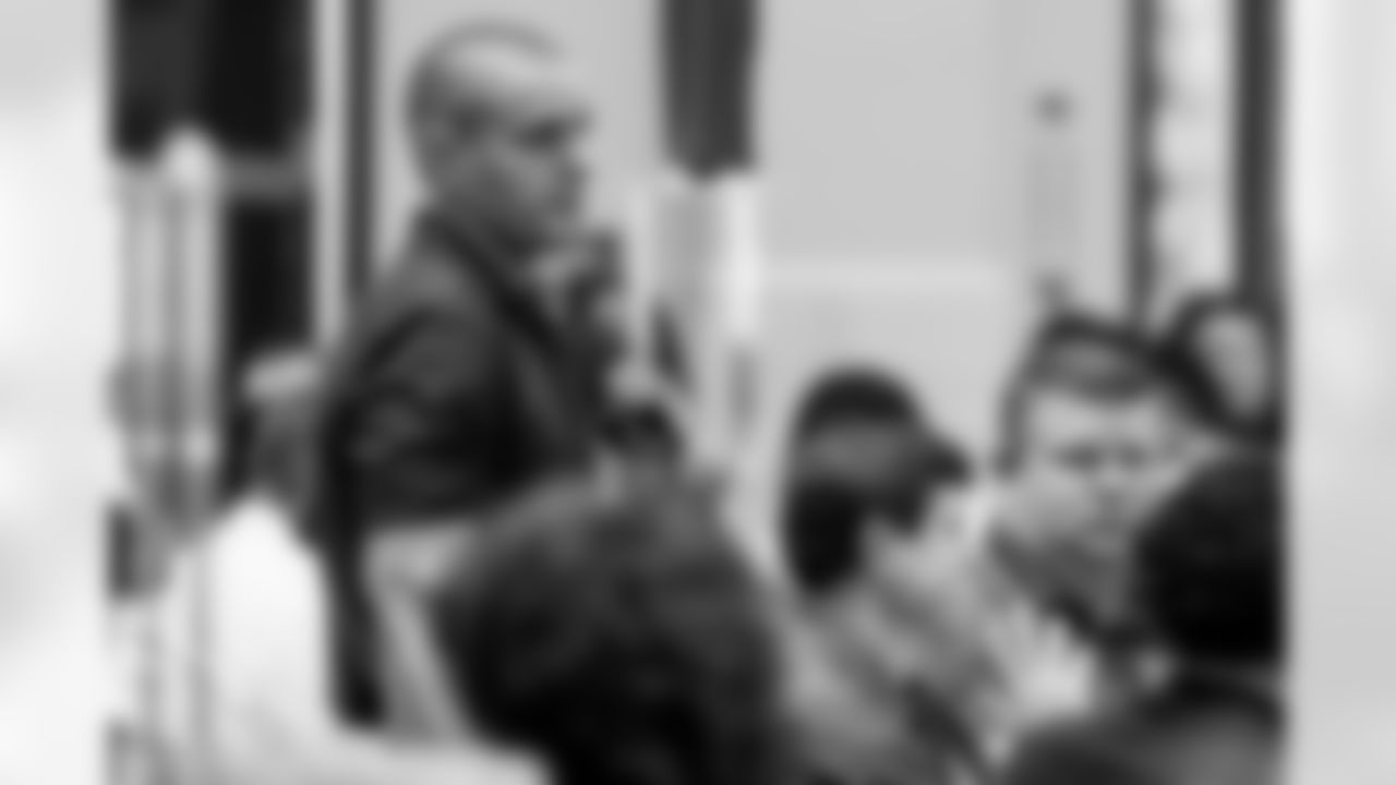 The Los Angeles Chargers participate in the 49th CIF-SS-Ford Championship Luncheon on Tuesday, November 25, 2025 at The Grand in Long Beach, CA.