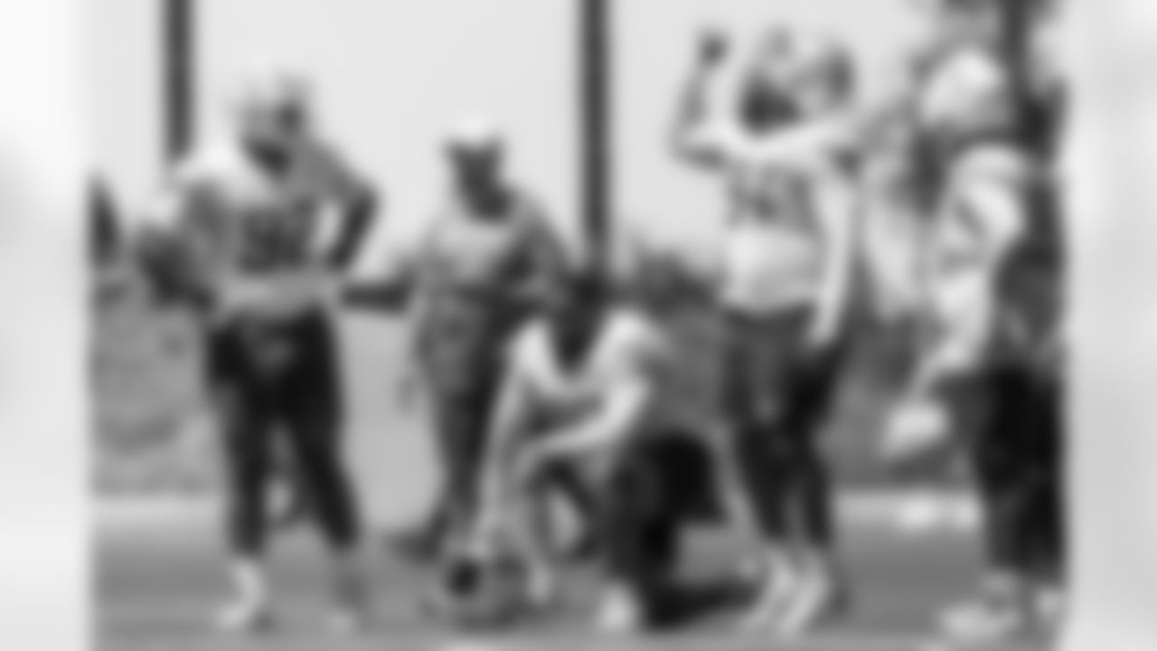 The Los Angeles Chargers practice on Monday, September 1, 2025 at The Bolt in El Segundo, CA.