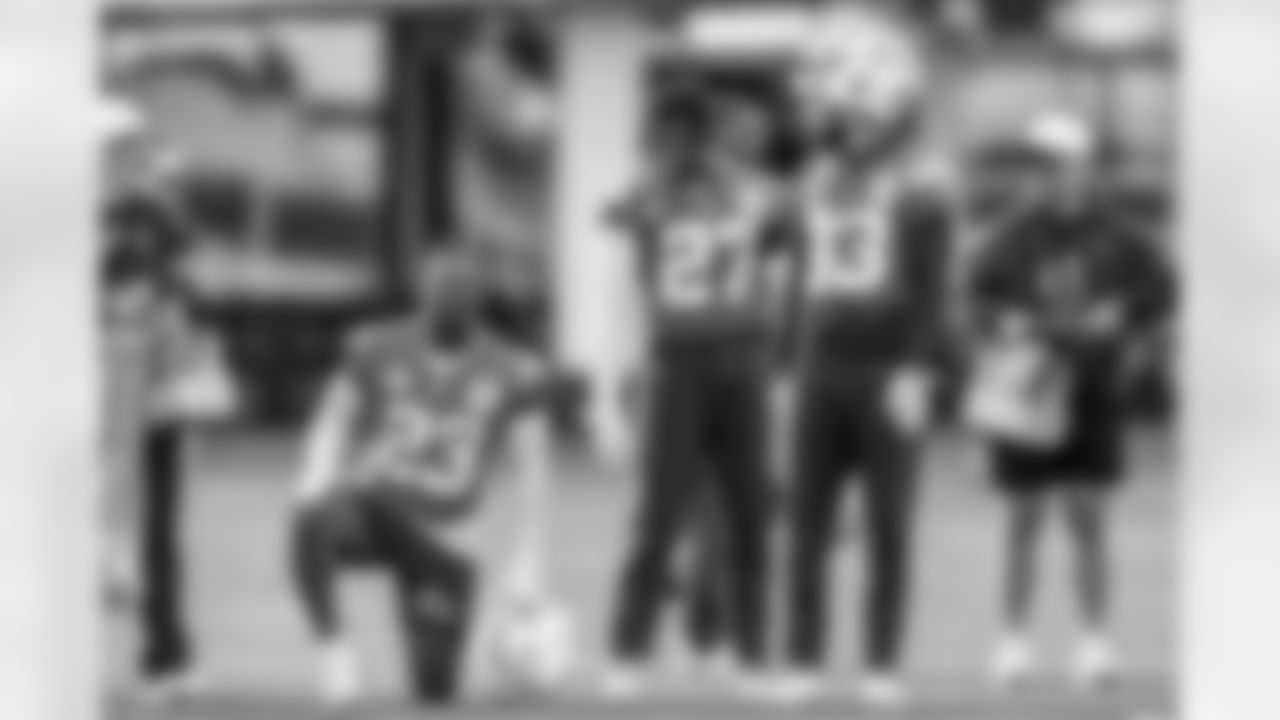 The Los Angeles Chargers practice on Thursday, January 1, 2026 at The Bolt in El Segundo, CA.