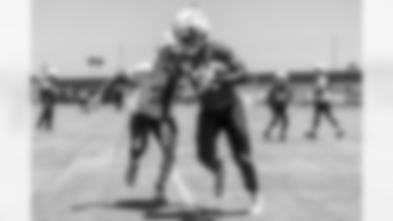 Los Angeles Chargers players participate in Phase 3 of the offseason program on Monday, June 16, 2025 at The Bolt in El Segundo, CA.