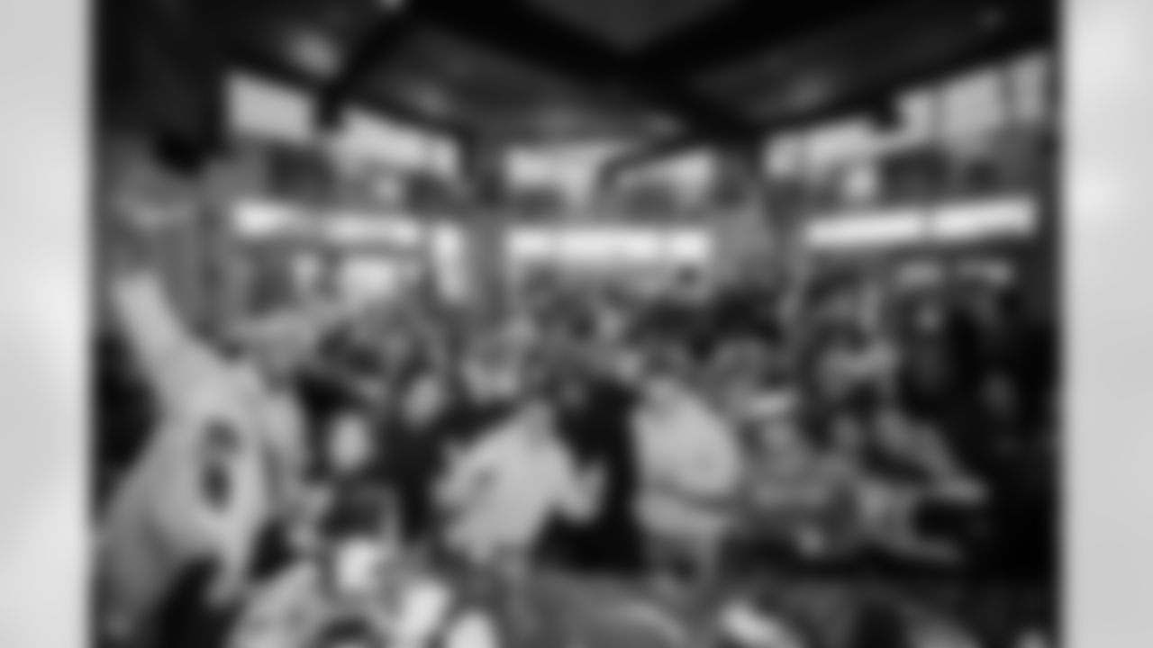 The Los Angeles Chargers host a Pub Crawl during the first round of the 2024 NFL Draft on Thursday, April 25, 2024 at Dirty Birds in Ocean Beach, CA.