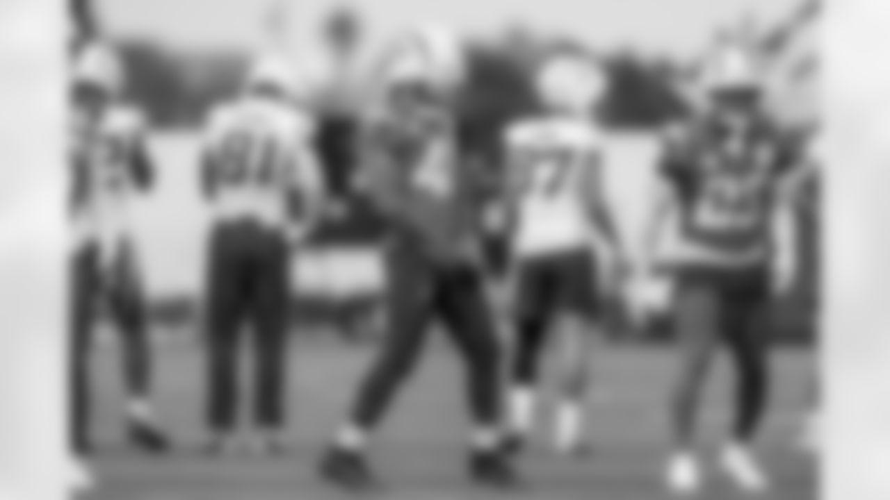 The Los Angeles Chargers practice on Thursday, November 13, 2025 at The Bolt in El Segundo, CA.