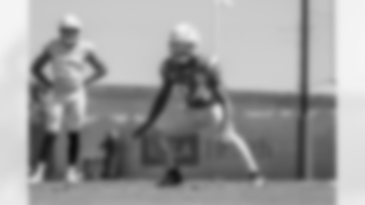 The Los Angeles Chargers practice at Training Camp on Monday, August 18, 2025 at The Bolt in El Segundo, CA.