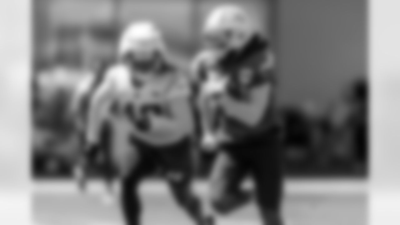 The Los Angeles Chargers practice on Monday, September 1, 2025 at The Bolt in El Segundo, CA.