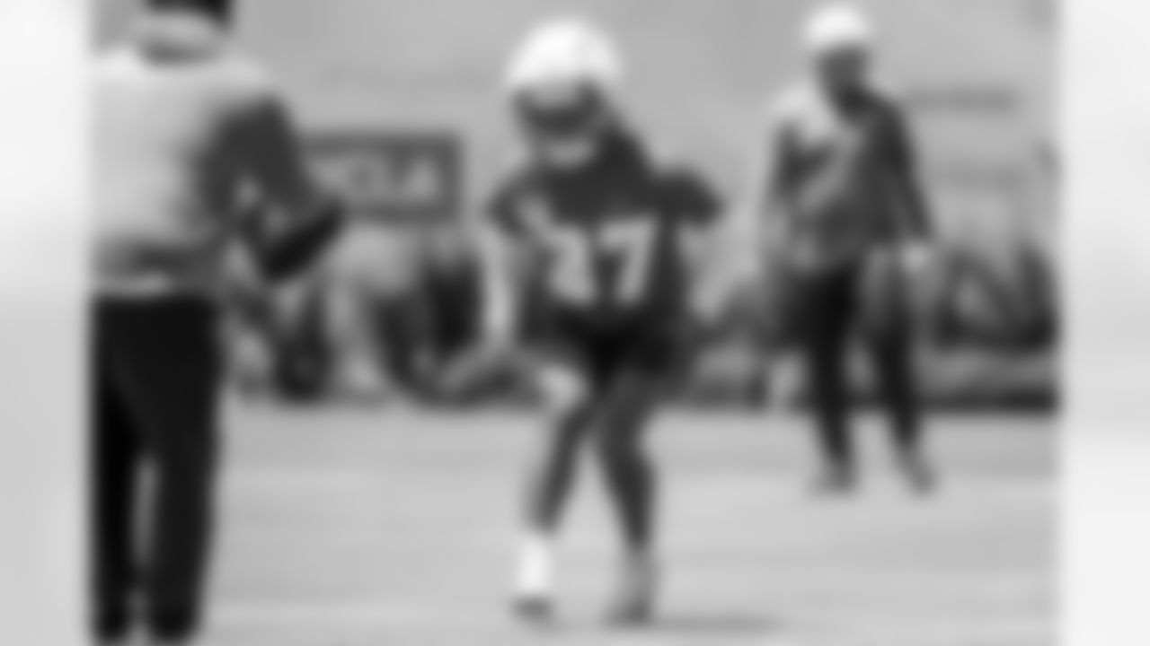 Los Angeles Chargers players participate in Phase 3 of the offseason program on Monday, June 16, 2025 at The Bolt in El Segundo, CA.