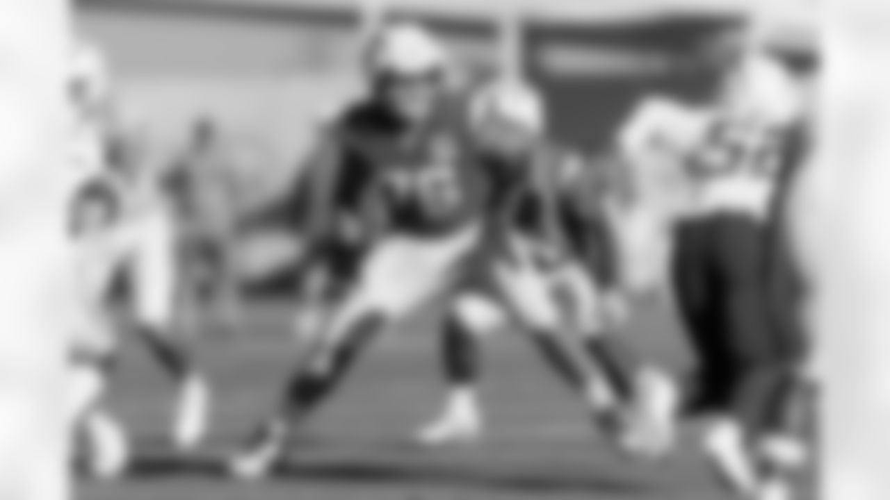 The Los Angeles Chargers practice at Training Camp on Saturday, July 27, 2024 at The Bolt in El Segundo, CA.