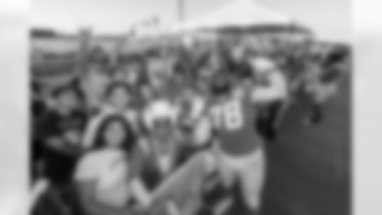 The Los Angeles Chargers practice at Training Camp on Friday, August 2, 2024 at The Bolt in El Segundo, CA.