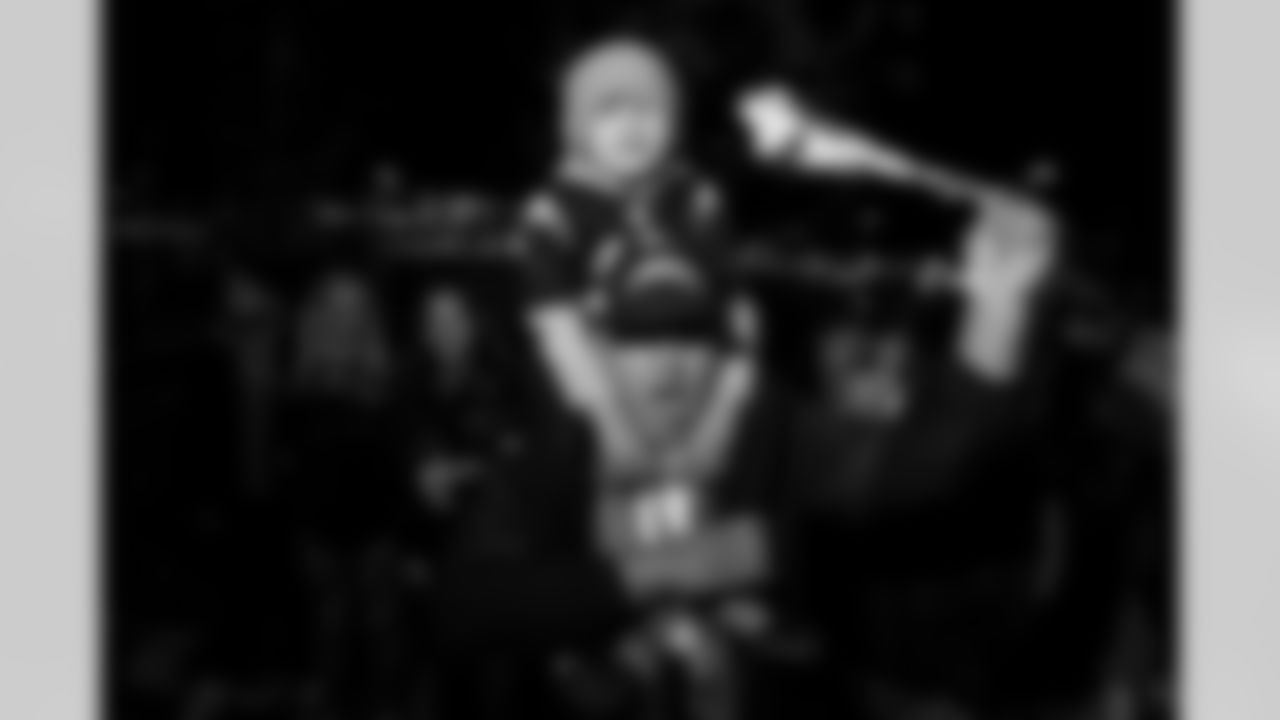 Fans gather at The Bolt for the Fan Rally + Drone Show on Friday January 9th, 2025