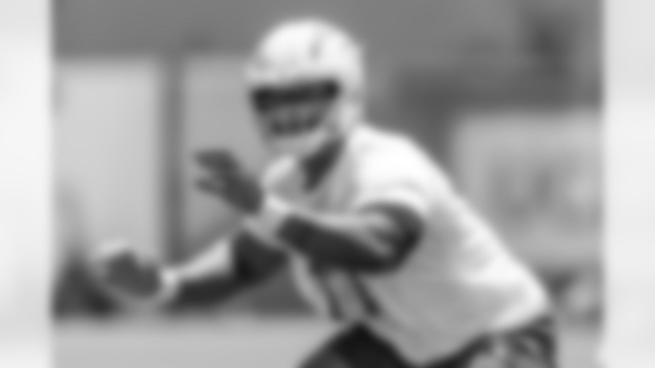 Los Angeles Chargers players participate in Phase 3 of the offseason program on Friday, May 30, 2025 at The Bolt in El Segundo, CA.