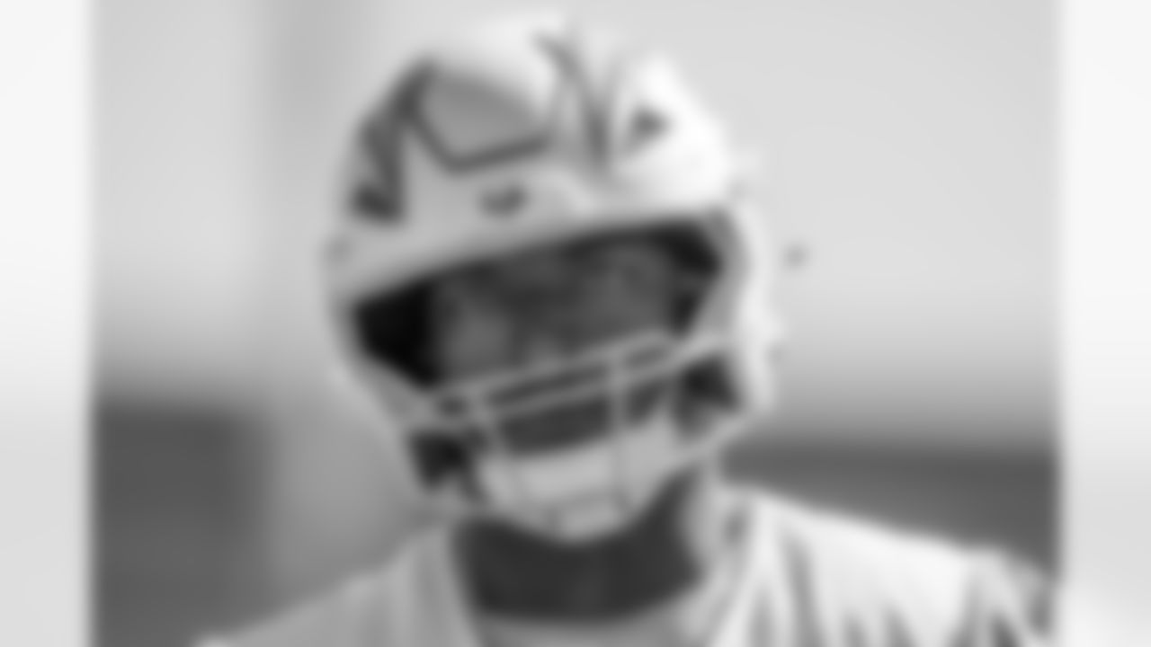 The Los Angeles Chargers practice on Friday, October 17, 2025 at The Bolt in El Segundo, CA.
