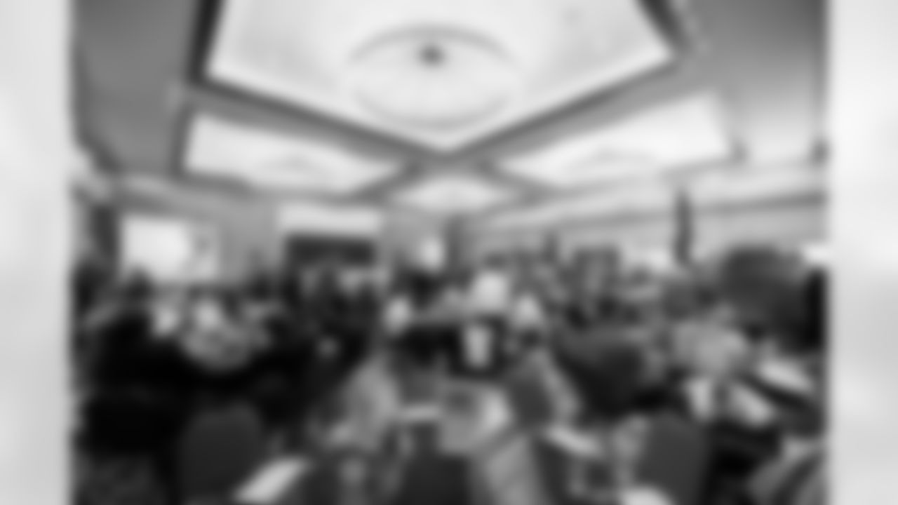 The Los Angeles Chargers participate in the 49th CIF-SS-Ford Championship Luncheon on Tuesday, November 25, 2025 at The Grand in Long Beach, CA.