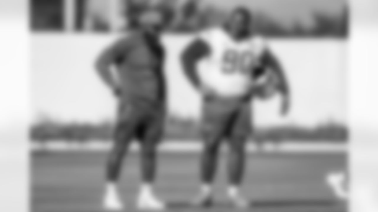 The Los Angeles Chargers practice on Friday, November 7, 2025 at The Bolt in El Segundo, CA.