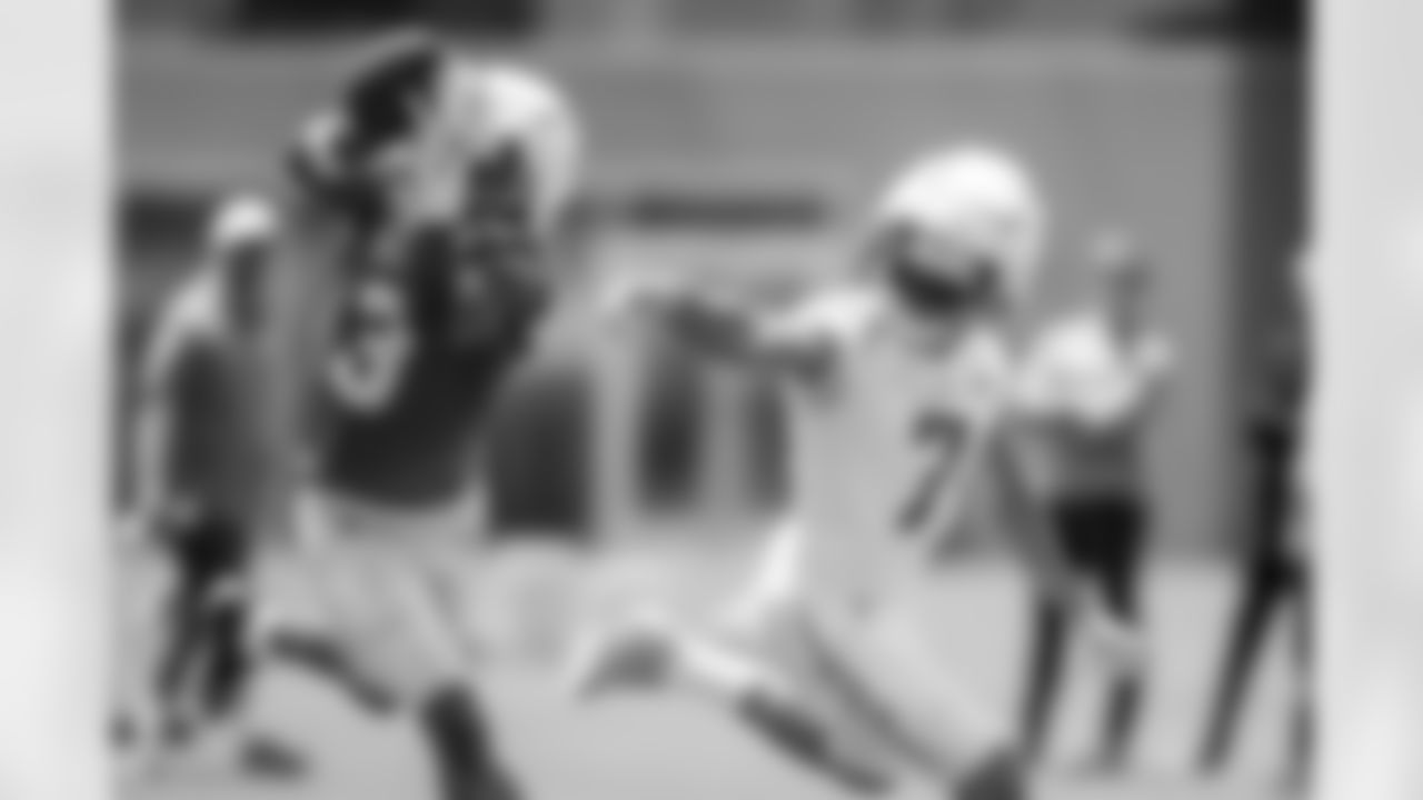 The Los Angeles Chargers hold Mandatory Mini-Camp on Thursday, June 12, 2025 at The Bolt in El Segundo, CA.