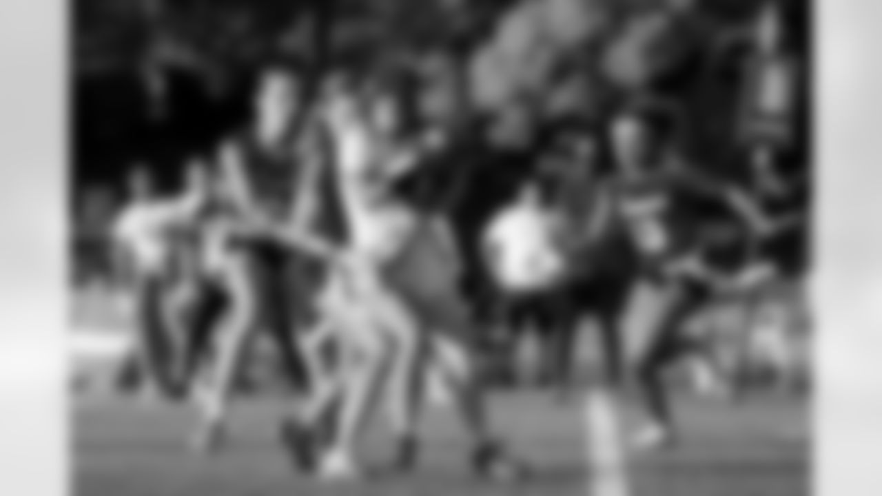 The Los Angeles Chargers host their annual Chargers Girls Flag Invitational on Friday, August 15, 2025 at Great Park in Irvine, CA.