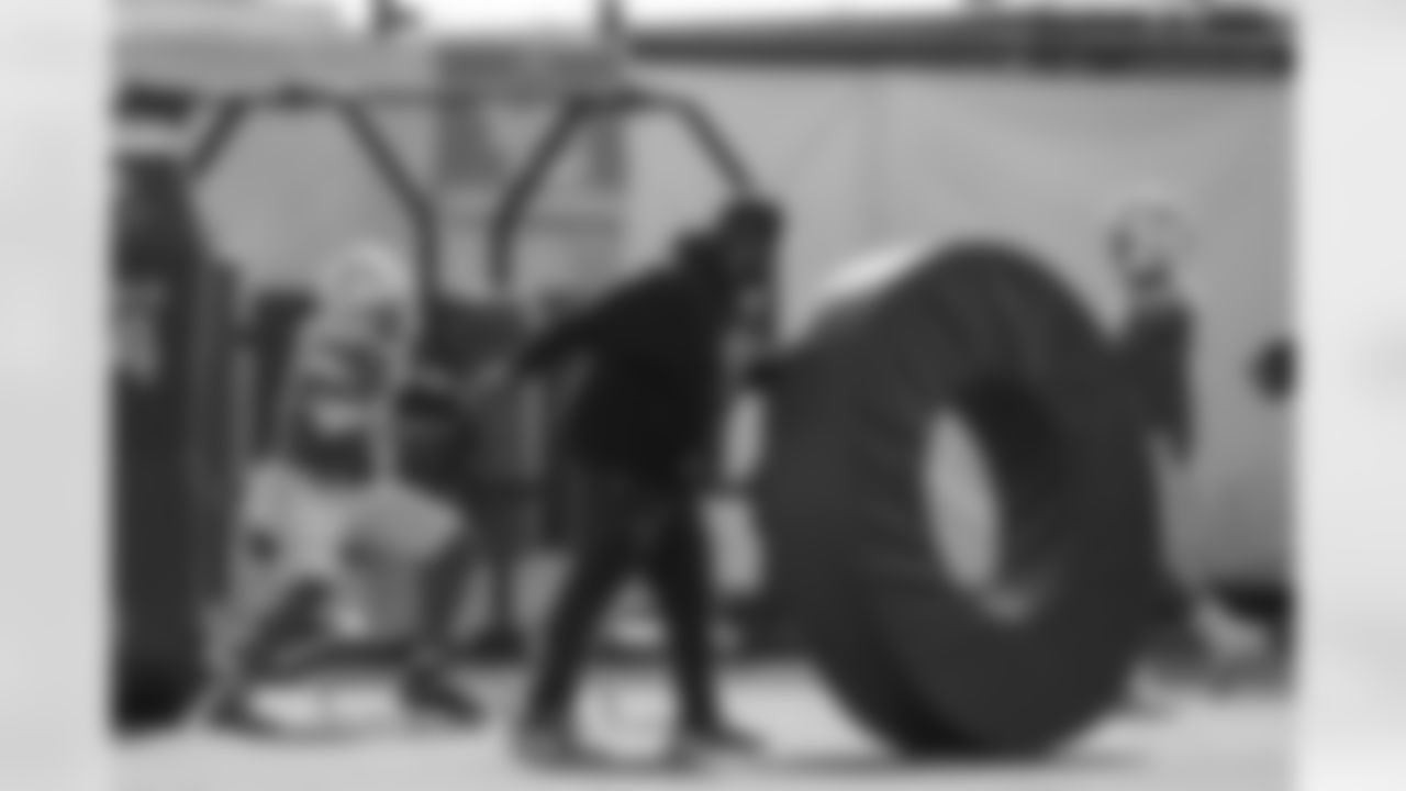 The Los Angeles Chargers practice on Wednesday, December 3, 2025 at The Bolt in El Segundo, CA.