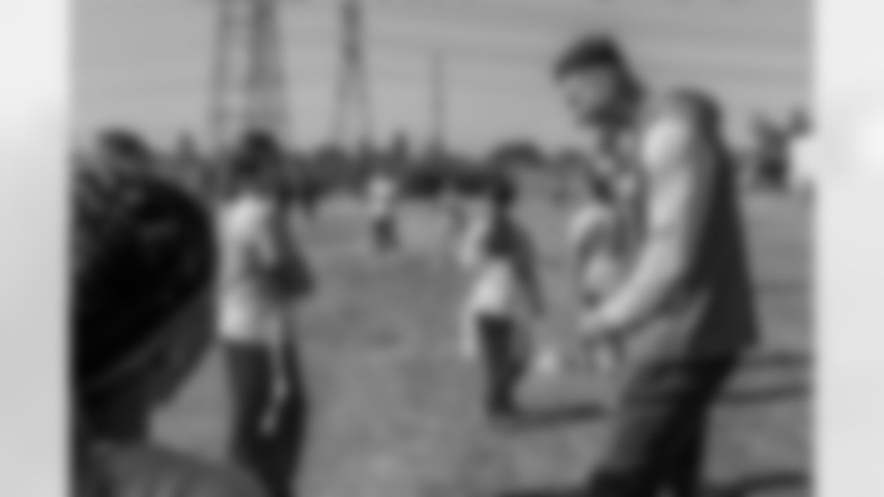 The Los Angeles Chargers host a girls flag football camp on Tuesday, December 02, 2025 at St. Joseph High School in Lakewood, CA.