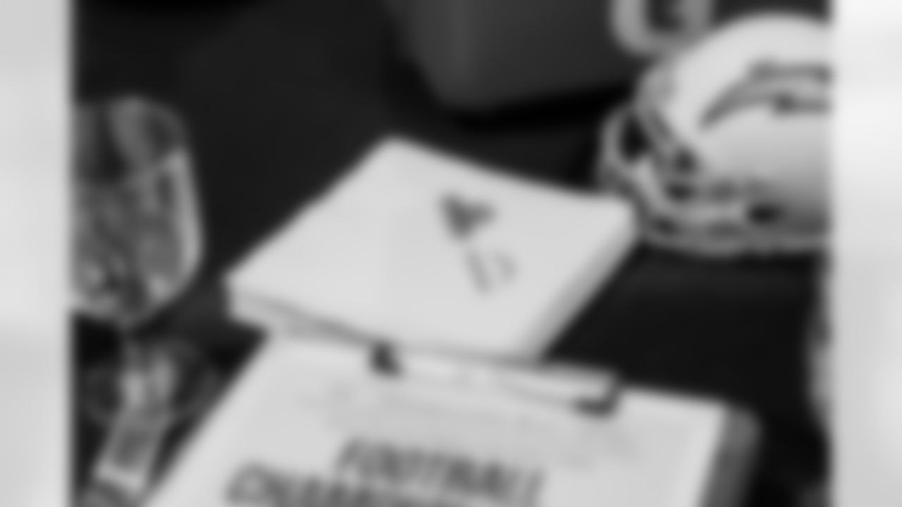 The Los Angeles Chargers participate in the 49th CIF-SS-Ford Championship Luncheon on Tuesday, November 25, 2025 at The Grand in Long Beach, CA.