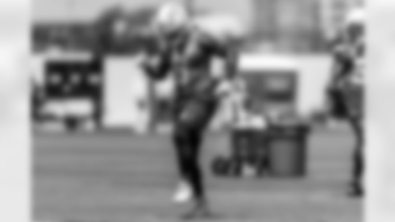 The Los Angeles Chargers practice at Training Camp on Wednesday, August 20, 2025 at The Bolt in El Segundo, CA.