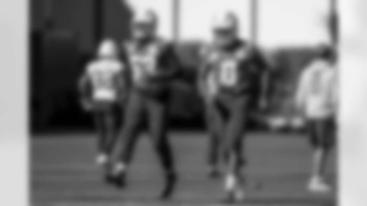 The Los Angeles Chargers practice at Training Camp on Thursday, December 11, 2025 at The Bolt in El Segundo, CA.