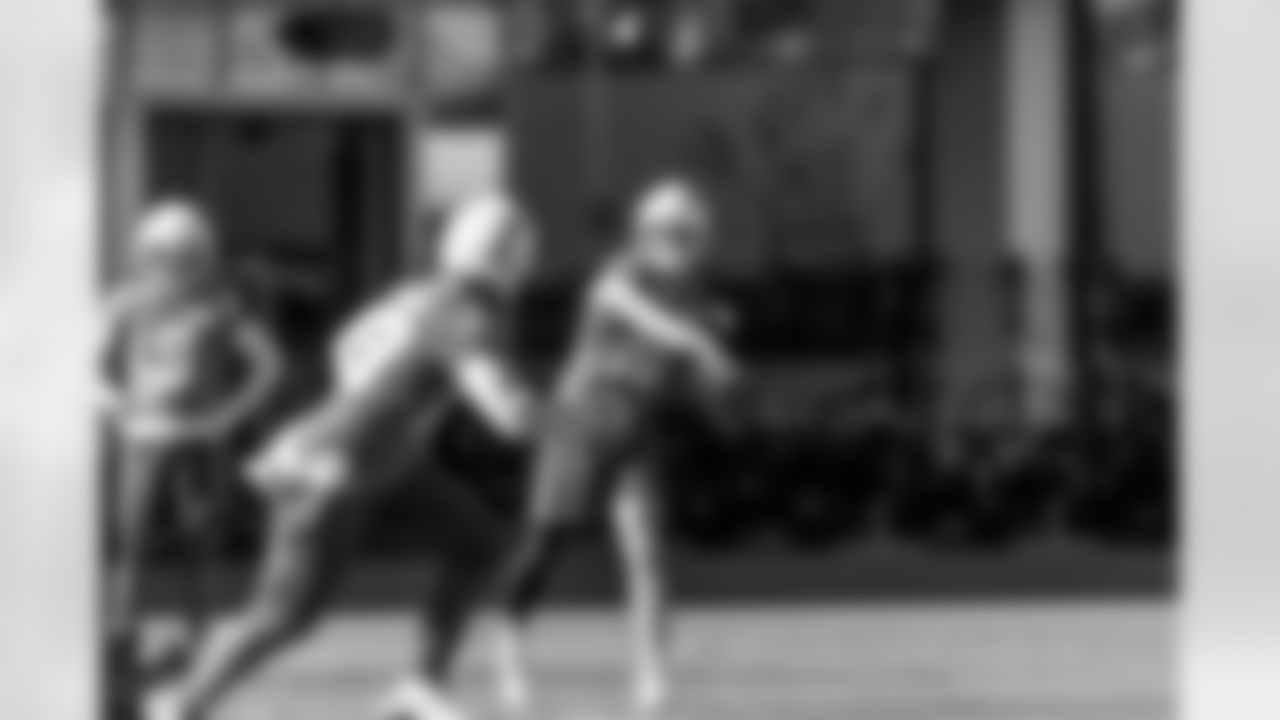 The Los Angeles Chargers practice on Thursday, December 4, 2025 at The Bolt in El Segundo, CA.