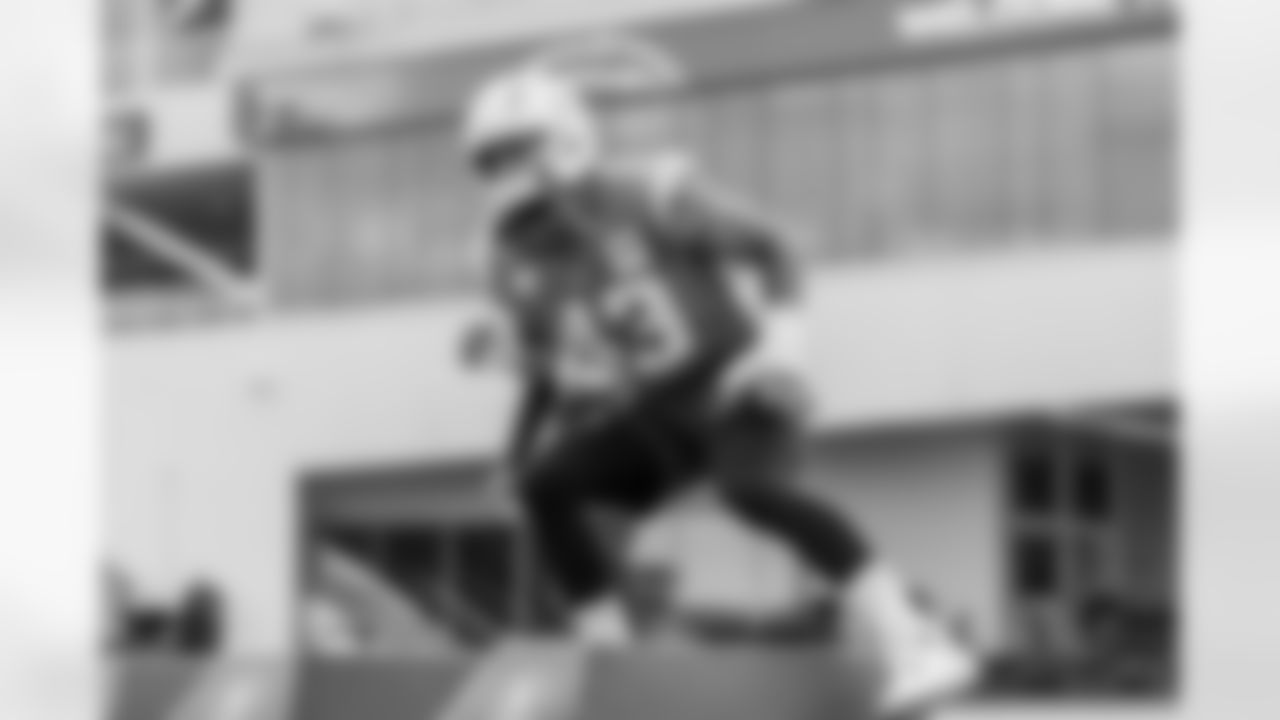 The Los Angeles Chargers practice on Thursday, November 13, 2025 at The Bolt in El Segundo, CA.