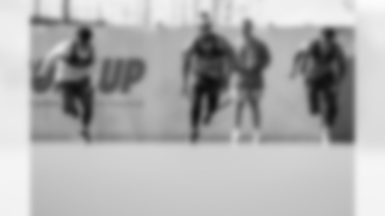 Los Angeles Chargers players participate in Phase 1 of the offseason program on Monday, April 28, 2025 at The Bolt in El Segundo, CA.