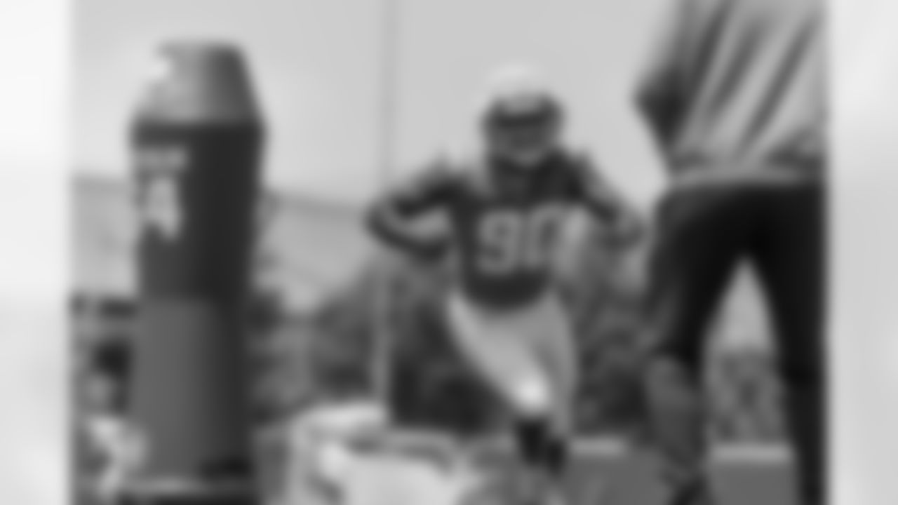 The Los Angeles Chargers hold Rookie Mini-Camp on Saturday, May 11, 2024 at Hoag Performance Center in Costa Mesa, CA.