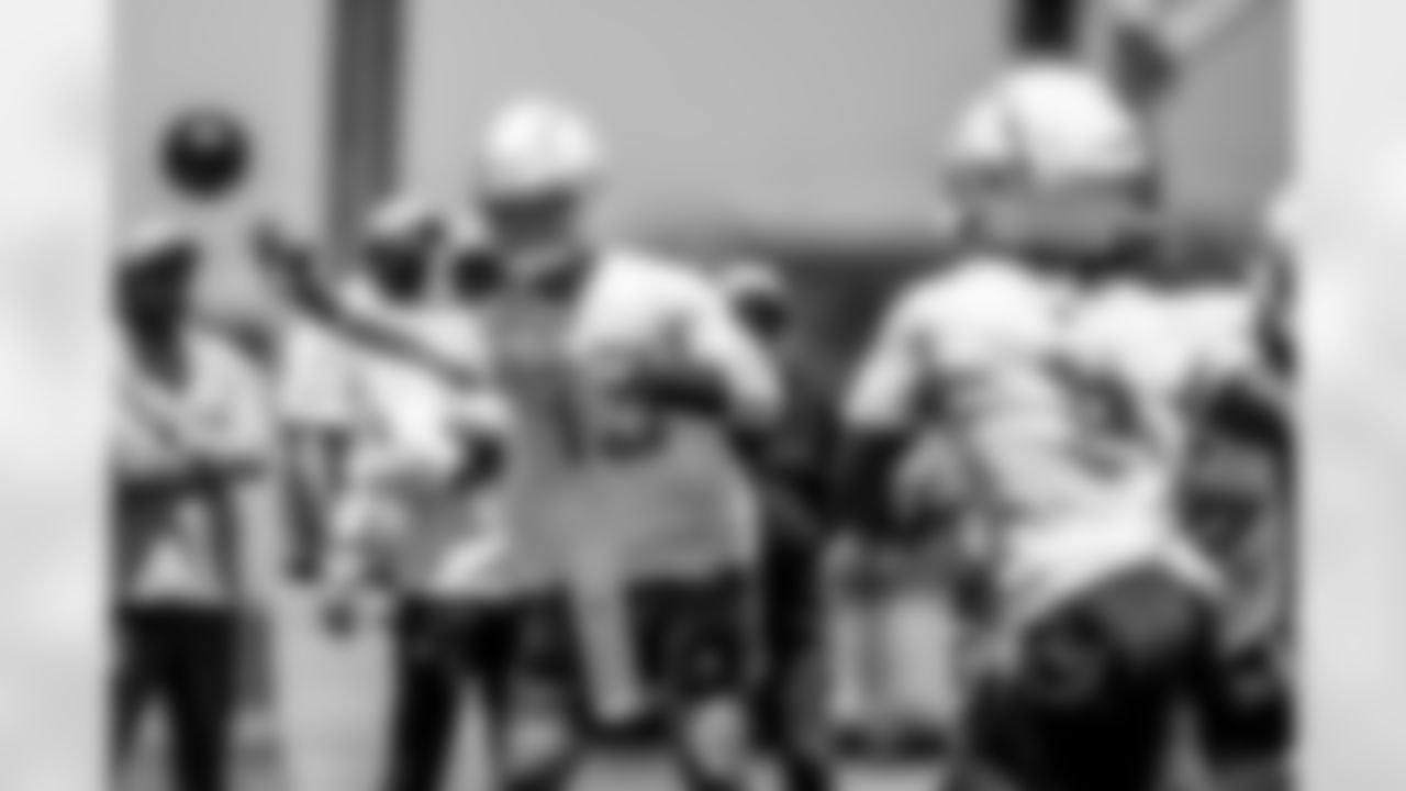 Los Angeles Chargers players participate in Phase 3 of the offseason program on Monday, June 16, 2025 at The Bolt in El Segundo, CA.