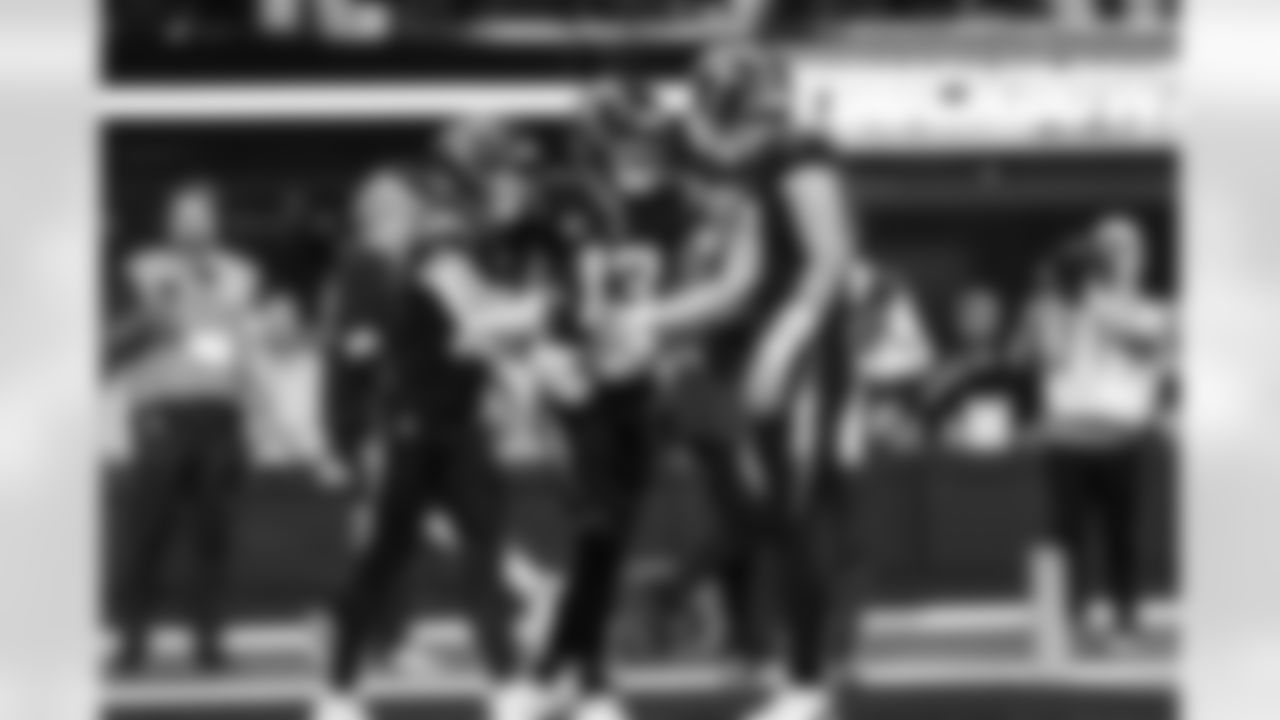 WR Ladd McConkey (15), WR Keenan Allen (13) and QB Justin Herbert (10)
